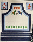 Panel: Tomtens Folklore Apron 36" x 44"