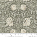 Pimpernell Florals, Cream & Grays Hint of Dark Brown