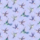 Purple Blue & Green Hummingbirds approx. 3" in size