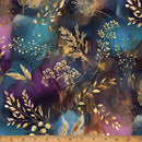 Purple, Blues Pink w Wheat with Gold Glow
