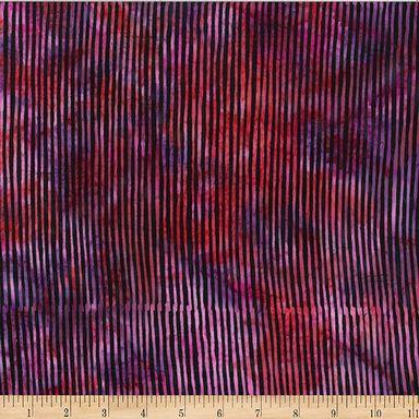 Purple Red & Pink Skinny Stripe