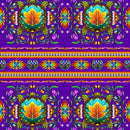 Purple Turtle Island Wide Stripe
