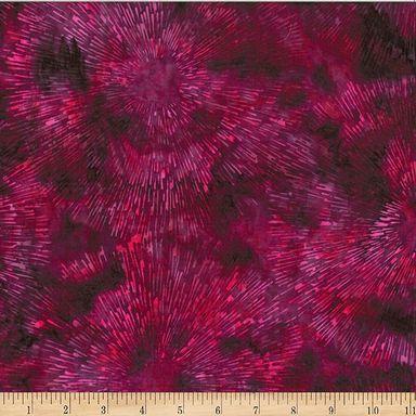 Raspberry Red w Burst of Pink