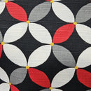 Red & Black Orange Peel