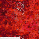 Red Spotted Grafitti w Gray