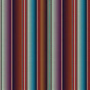Serape Woven Texture Brown w Multi Colors