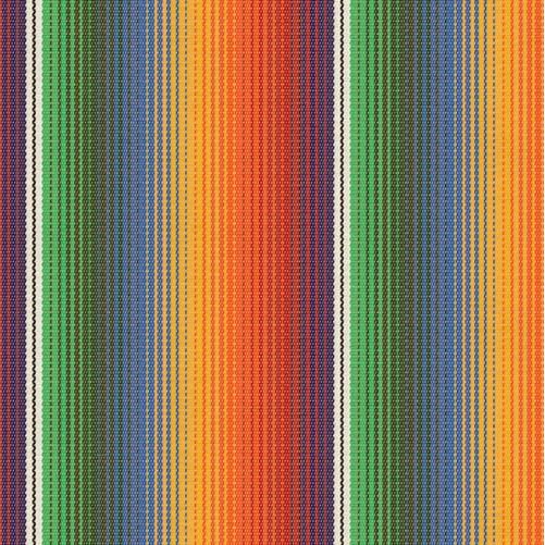 Serape Woven Texture Primary w Multi Colors