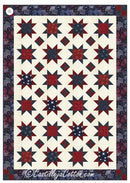 Stars with Diamonds Pattern by Castilleja Cotton
