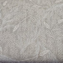 Taupe w Tan Wheat Sprigs Hint of Gray