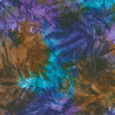 Teal, Brown & Purple Mottled