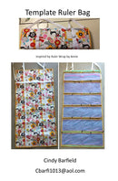 Template Ruler Bag Pattern by Cindy Barfield
