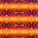 Thunderbird Blanket Stripe Red Tucson