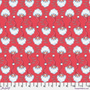 Whispy Santa Ho Ho on Red