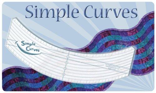 Phillips Fiber Art Simple Curves template