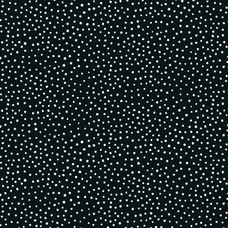 Black w mini White Dots
