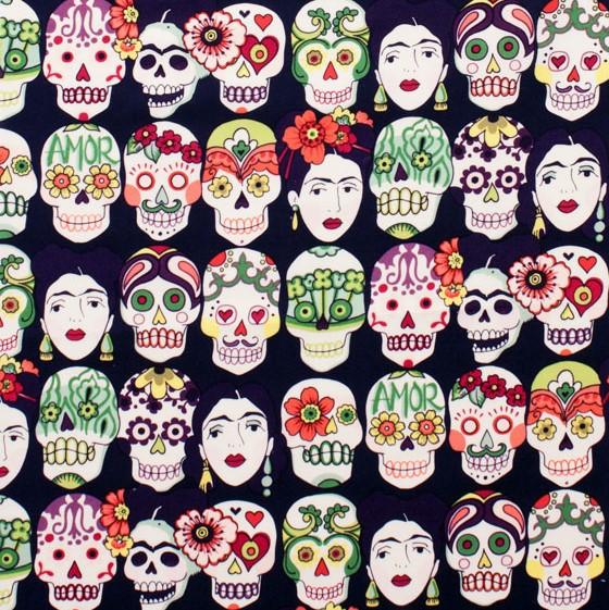 Skulls and Frieda on Eggplant