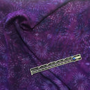 Rayon Purple with Star Bursts