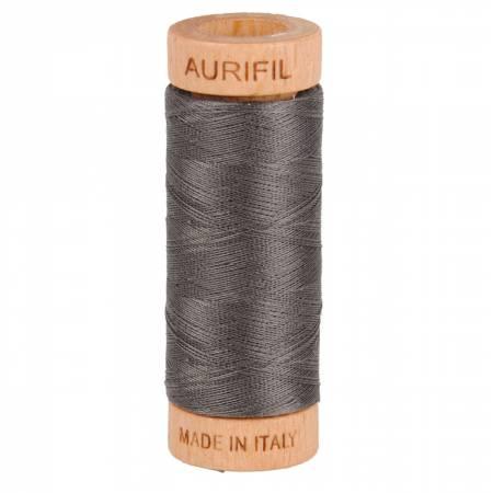 Aurifil 80wt 2630 Dk gray