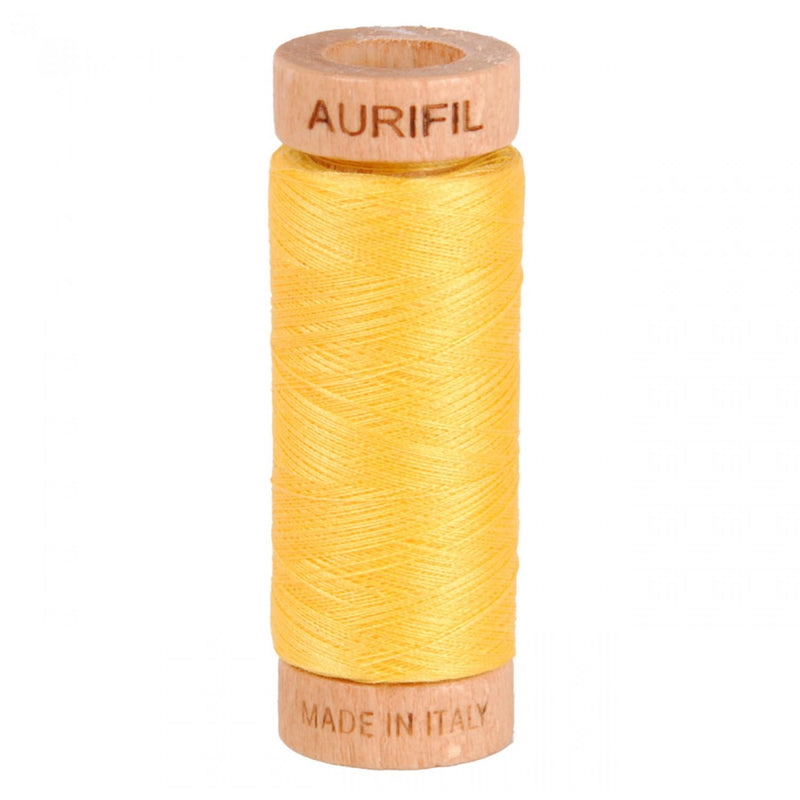 Aurifil 80wt 1135 Deep Yellow
