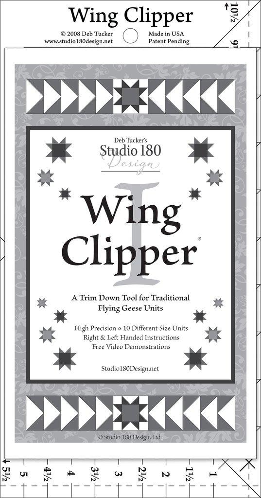 Wing Clipper Flying Geese Ruler