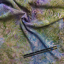 Purple green blue leaf vine