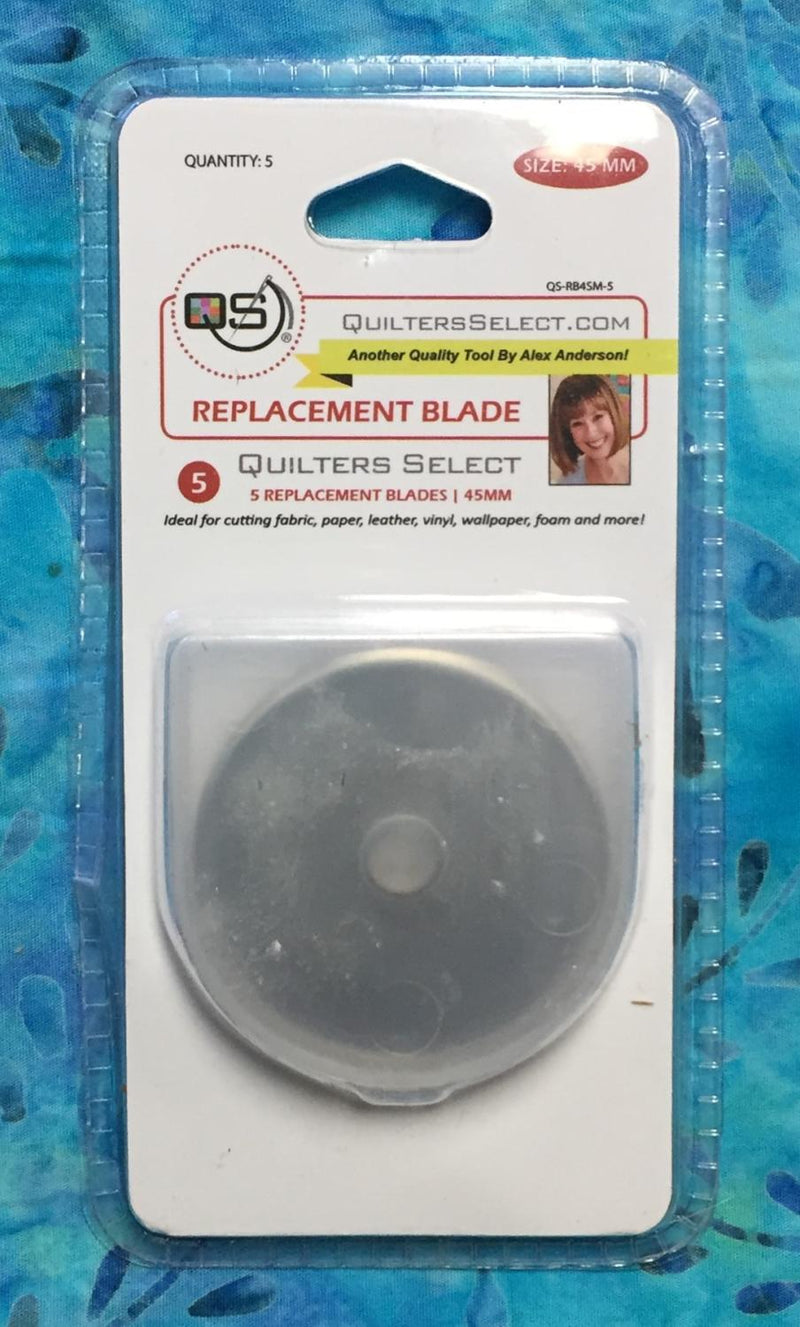 Quilters Select 45mm 5 Pack Replacement Blade