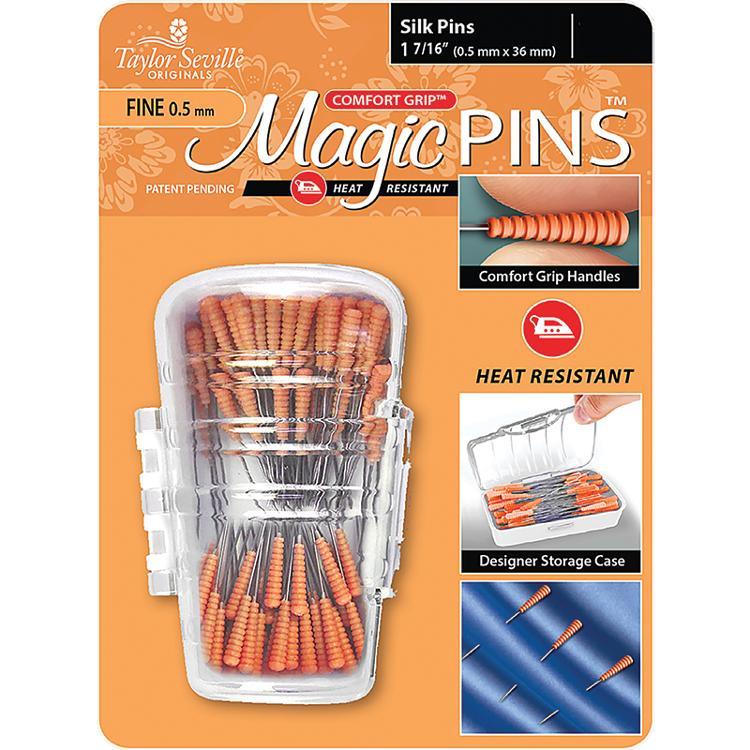 Magic Pins 1 7/16" Silk Pins