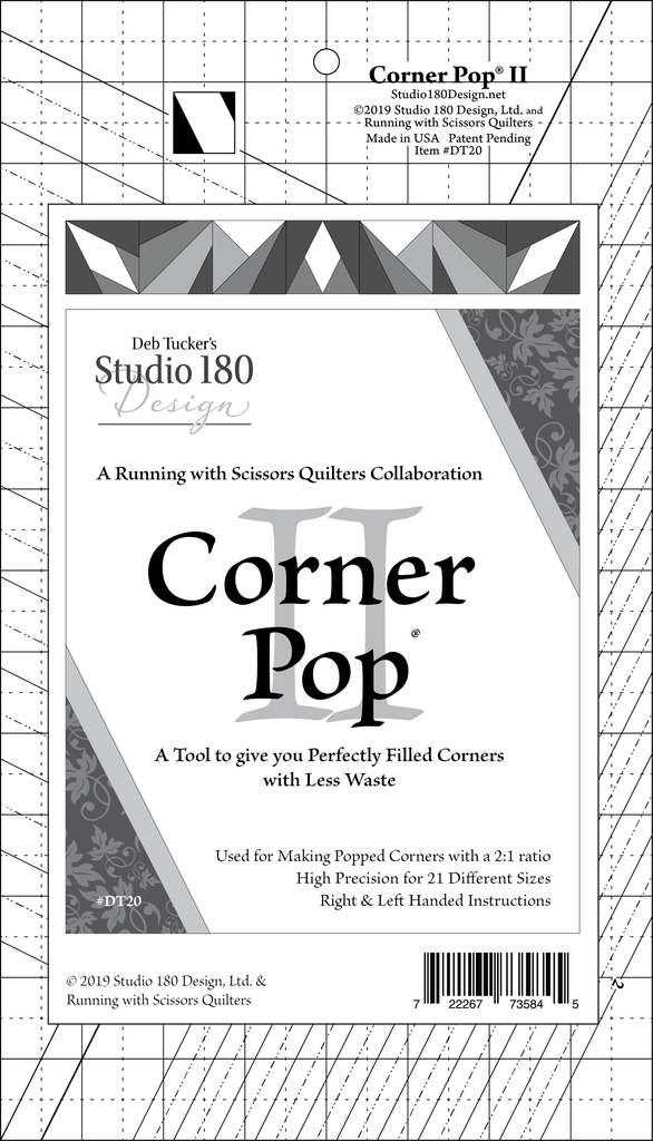 Corner Pop II Tucker Ruler