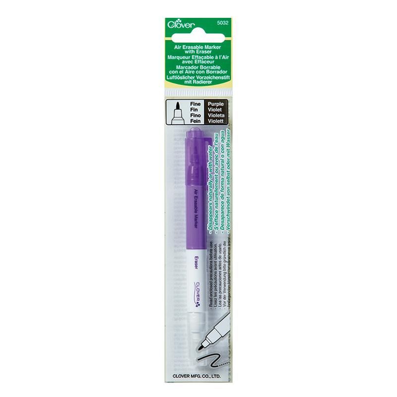 Clover Air Erasable Purple Fine Marking Pen 5032