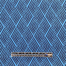 Med Blue w Line Filled Diamond