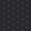 Black w White Prisma Triangles