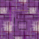 Purple Brush Look Modern Plaid