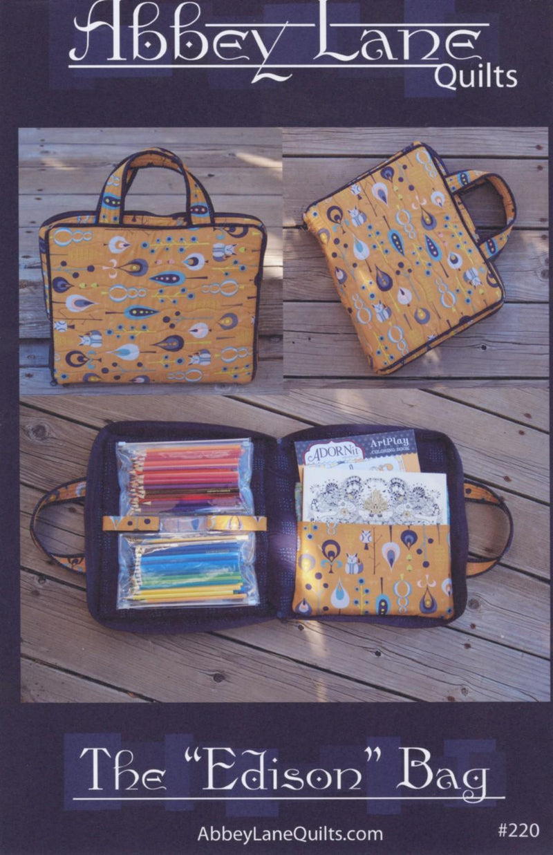 The Edison Bag Pattern&Inserts