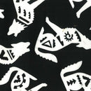 Black & White Howling Coyotes