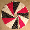 Pattern Modern Two Sided Christmas Tree Skirt