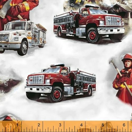 Firefighters & Firetrucks