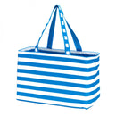Ultimate Tote Elec Blue Stripe