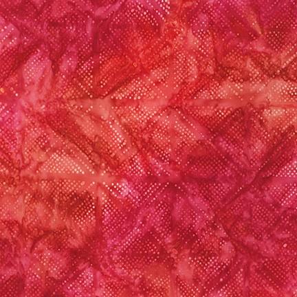 Batik Red Dot Triangles formin