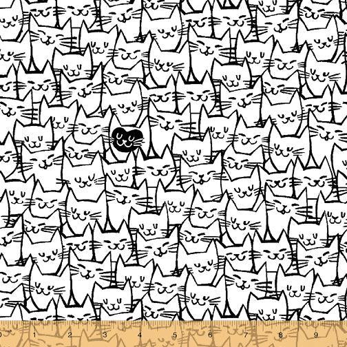 108" Packed BW Cats