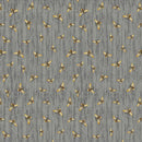 Small Bees on Gray Wood