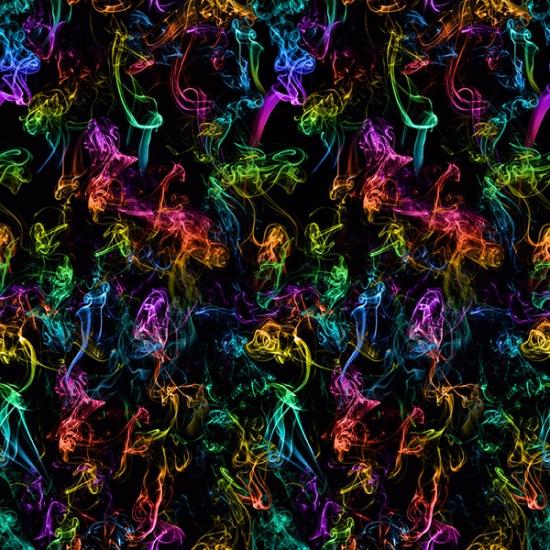 Multi Smoke Wisps on Black