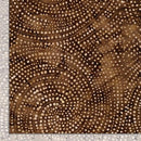 Batik Brown Dot Spiral