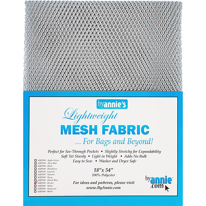 Lightweight Mesh for Bags Pewter