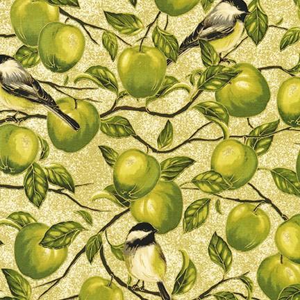 Green Apples & Birds