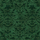 Dk Green w Gold Dot Tapestry