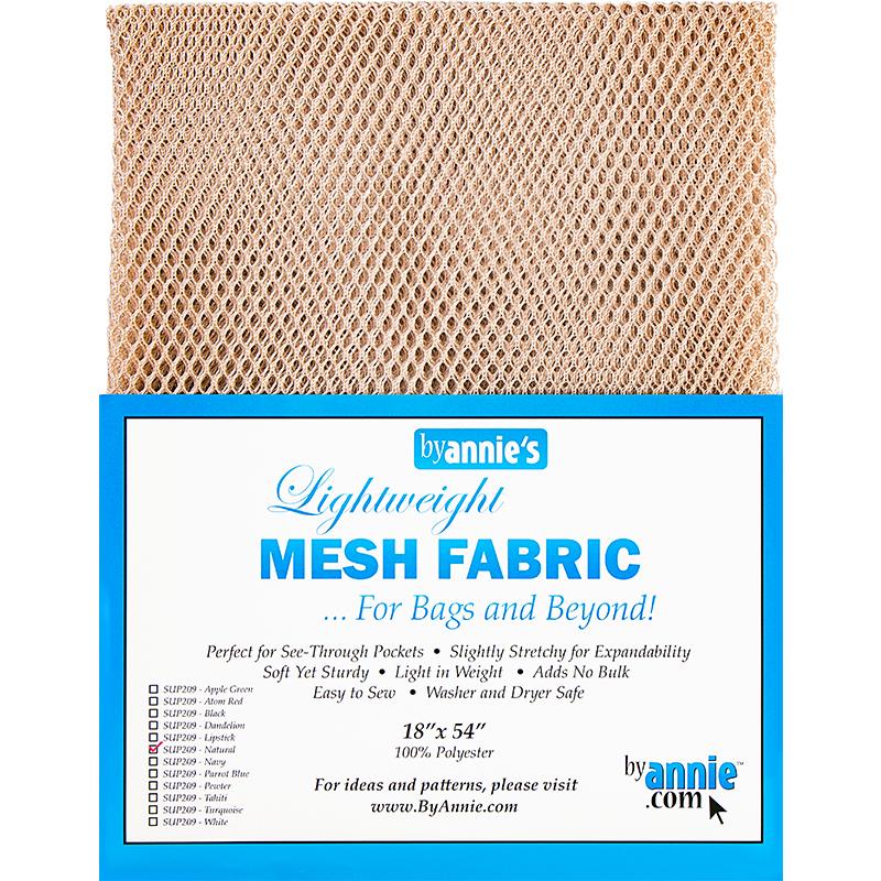 Lightweight Mesh for Bags Natural