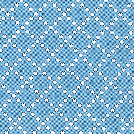 Blue w White Dots in Bias Grid