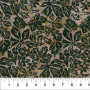 SALE: Batik Tan w Dark Green