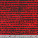 Red Batik w Black Dashes