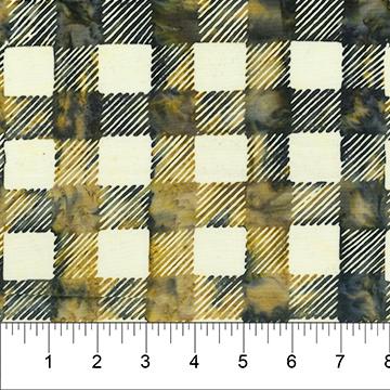 SALE: Batik Cream Dk Yellow